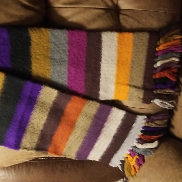 Scarf of many colors. Unisex - Picture 4 of 4